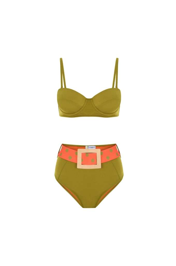 Mayo Bikini iç giyim Dekupefotoğraf çekimi